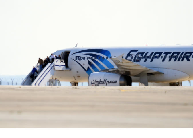 طائرة تابعة لـ"مصر للطيران" 
