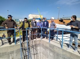 مسئولو الإسكان يتفقدون مشروعات المرافق بمدينة النوبارية الجديدة