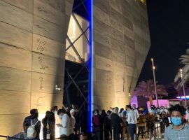 إقبال كبير على الجناح المصرى عقب الافتتاح الرسمى لفعاليات «اكسبو دبي 2020»