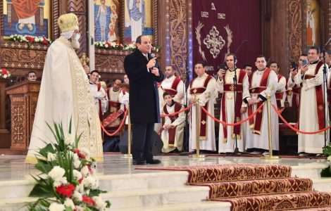 أبرز تصريحات الرئيس السيسي من داخل كاتدرائية ميلاد المسيح بالعاصمة الجديدة